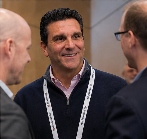 Bill Alena with operators at an industry event